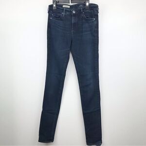 AG Adriano Goldschmied THE MIDDI Mid-Rise Dark Wash Legging